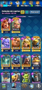 CONTA CLASH ROYALE TOP | 12.2K TROFÉUS | 122/122 CARTAS |