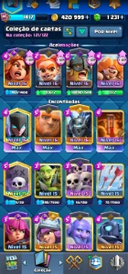 Conta de Clash Royale