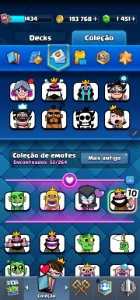 CONTA CLASH ROYALE TOP | 12.2K TROFÉUS | 122/122 CARTAS |