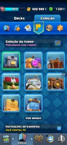 Conta de Clash Royale