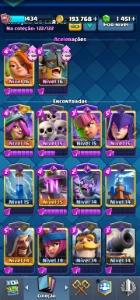 CONTA CLASH ROYALE TOP | 12.2K TROFÉUS | 122/122 CARTAS |