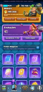 CONTA CLASH ROYALE TOP | 12.2K TROFÉUS | 122/122 CARTAS |