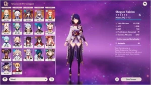 BLACK FRIDAY GENSHIN - 11 Personagens 5⭐ - Genshin Impact