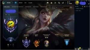 Vendo conta league of legends . Elo D4 com 153 skins