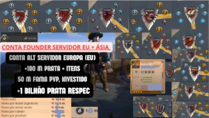 Conta única e exclusiva á venda - Albion Online