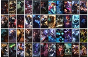 Conta bronze 3 com 124 Champs e 177 Skins + 2 Prestigios - League of Legends LOL