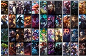 Conta bronze 3 com 124 Champs e 177 Skins + 2 Prestigios - League of Legends LOL