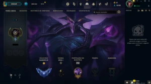 Conta D4 upada a mão 59% win rate sem ban wave - League of Legends LOL