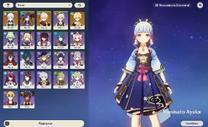 Ayaka + Kazuha + Mona c/ Diona, Sucrose, Bennett, Rosaria... - Genshin Impact
