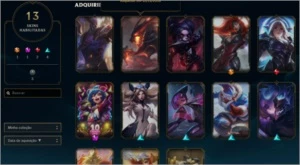 CONTA LEAGUE OF LEGENDS | LEVEL 67 | 13 SKINS | 40 CHAMPS | LOL