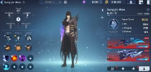 V>Conta Solo Leveling: Arise Level 60 + 532 Tiros