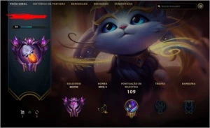 CONTA MASTER 180 PDL, VARIAS SKINS - League of Legends LOL