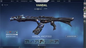 Conta Valorant Prata 3, com skin em todas as armas.
