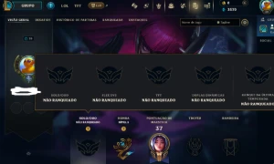Conta Lol Lvl 39, Unranked, Upada Na Mão, 4 Skins - League of Legends