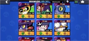 conta com  4 passes comprados - Brawl Stars