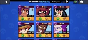 conta com  4 passes comprados - Brawl Stars