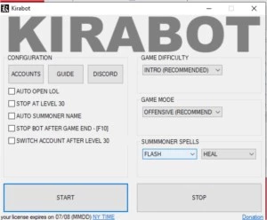 Kira bot - League of Legends LOL