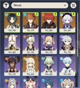 GENSHIN IMPACT Ar55 Xiao, Childe, Diluc, Qiqi e +++
