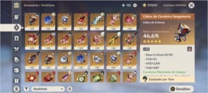 GENSHIN IMPACT Ar55 Xiao, Childe, Diluc, Qiqi e +++