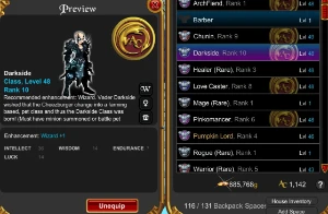 Aqw/10 Com Itens Raros E Heromart - Adventure Quest World