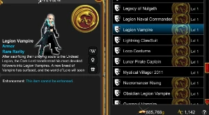 Aqw/10 Com Itens Raros E Heromart - Adventure Quest World