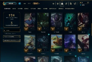 Ferro 4 com 45 Champs e 5 Skins - League of Legends LOL