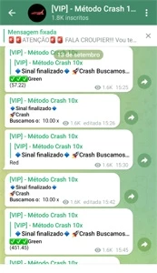 [VIP] MÉTODO CRASH 10x | BOT MILLION - Outros