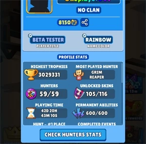 HUNT ROYALE CONTA VIP!!! - Outros