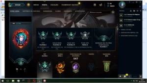 Vendo conta no League of legends ativa desde 2015 LOL