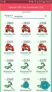 Conta Pokemon Go level 38 - Pokémon