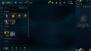 Conta platina 3 65%winrate - League of Legends LOL