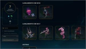 Conta Platina - League of Legends LOL