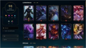Conta Platina - League of Legends LOL