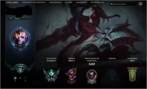 Conta Platina - League of Legends LOL