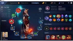 MIR4 LEVEL 81 MAGO 6 PETS EPICOS