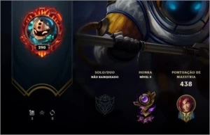 Conta League of Legends  - Unranked - 442 Skins/Tds Champs LOL