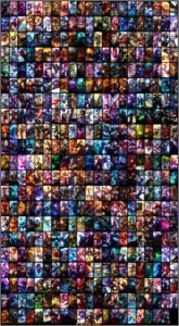 Conta League of Legends  - Unranked - 442 Skins/Tds Champs LOL