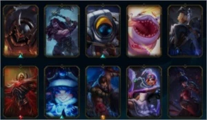 Conta de LOL - 200 Skins, todos os herois menos sylas. - League of Legends
