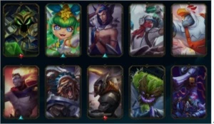 Conta de LOL - 200 Skins, todos os herois menos sylas. - League of Legends