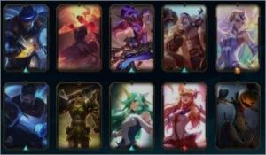 Conta de LOL - 200 Skins, todos os herois menos sylas. - League of Legends