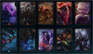 Conta de LOL - 200 Skins, todos os herois menos sylas. - League of Legends