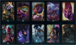 Conta de LOL - 200 Skins, todos os herois menos sylas. - League of Legends