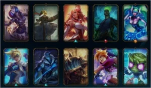 Conta de LOL - 200 Skins, todos os herois menos sylas. - League of Legends