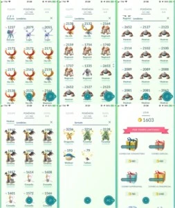 Conta pokemon go lvl 40 valor + lendários, shinny - Pokémon