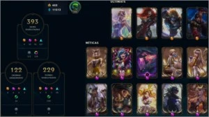 Conta Riot League Of Legends 393 Skins LOL