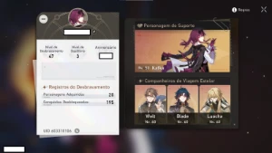 Honkai: Star Rail - Kafka, Blade, Luocha e Welt E1 - Outros