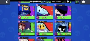 Cont Brawl Stars com 34k de troféus