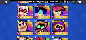 Cont Brawl Stars com 34k de troféus