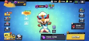 Cont Brawl Stars com 34k de troféus