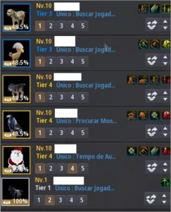 CONTA BDO 305 AP BUSSOLA + POTION DE HP - Black Desert